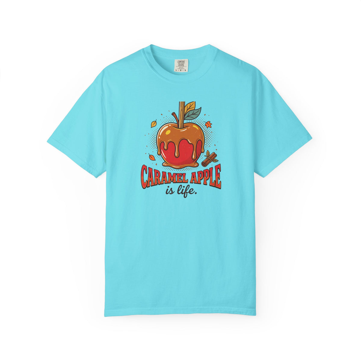 Caramel Apple Is Life Illustration T-Shirt | Fall Treat, Apple Lover Tee