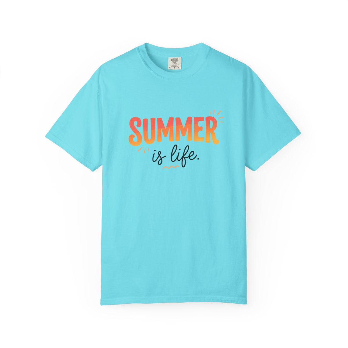 Summer Is Life Illustration T-Shirt | Sunshine, Summer Lover Tee