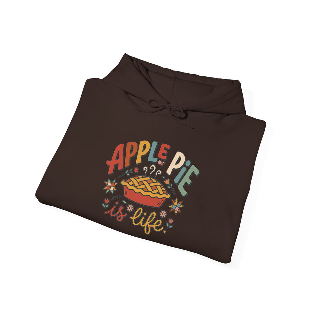Apple Pie Is Life Graphic Hoodie | Pie Lover, Cozy Fall Sweatshirt