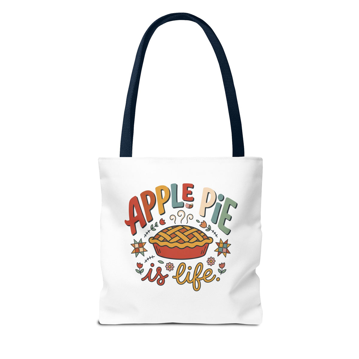 Apple Pie Is Life Tote Bag | Pie Lover, Cozy Fall Bag