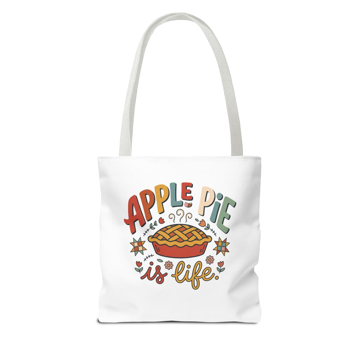 Apple Pie Is Life Tote Bag | Pie Lover, Cozy Fall Bag