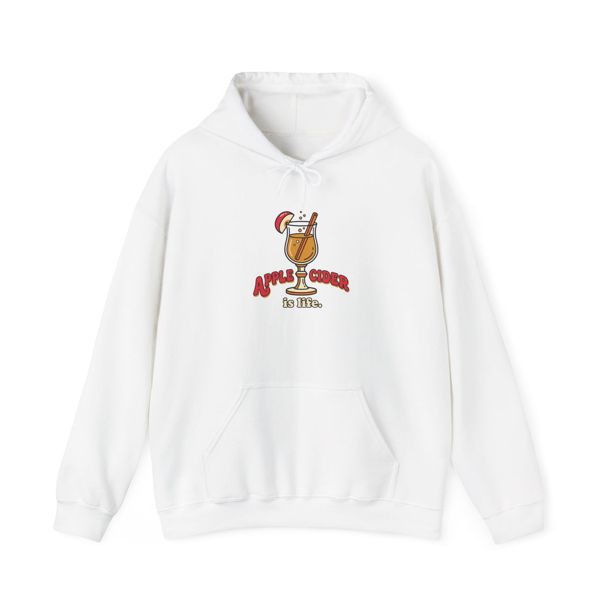 Apple Cider Is Life Graphic Hoodie | Cider Lover, Cozy Fall Sweatshirt
