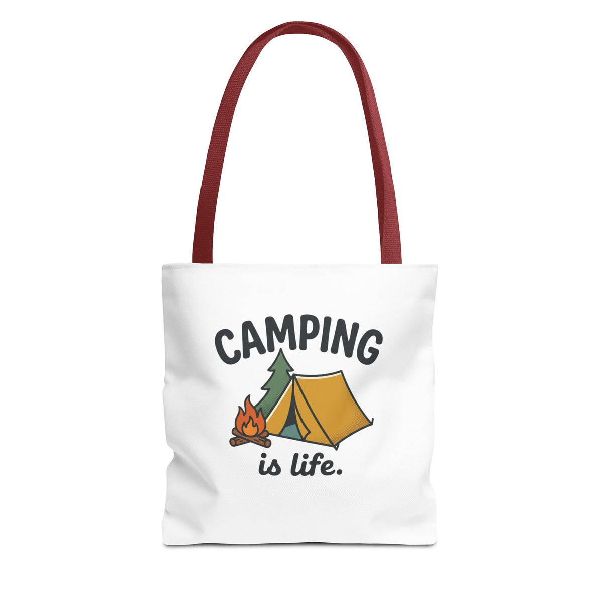 Camping Is Life Tote Bag | Outdoor Lover, Camping Bag