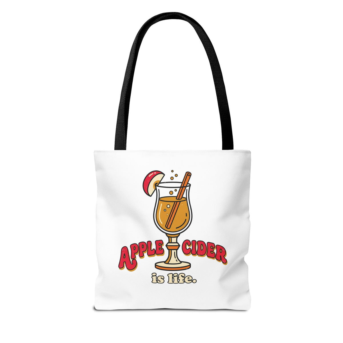 Apple Cider Is Life Tote Bag | Cider Lover, Cozy Fall Bag