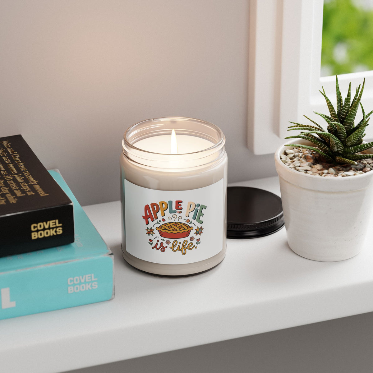 Apple Pie Is Life Scented Candle | Cozy Fall Home Decor, Pie Lover Gift