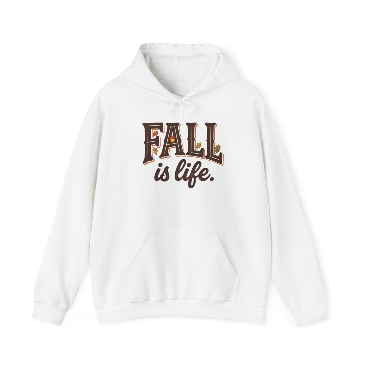 Fall Is Life Graphic Hoodie | Autumn Lover, Cozy Fall Sweatshirt