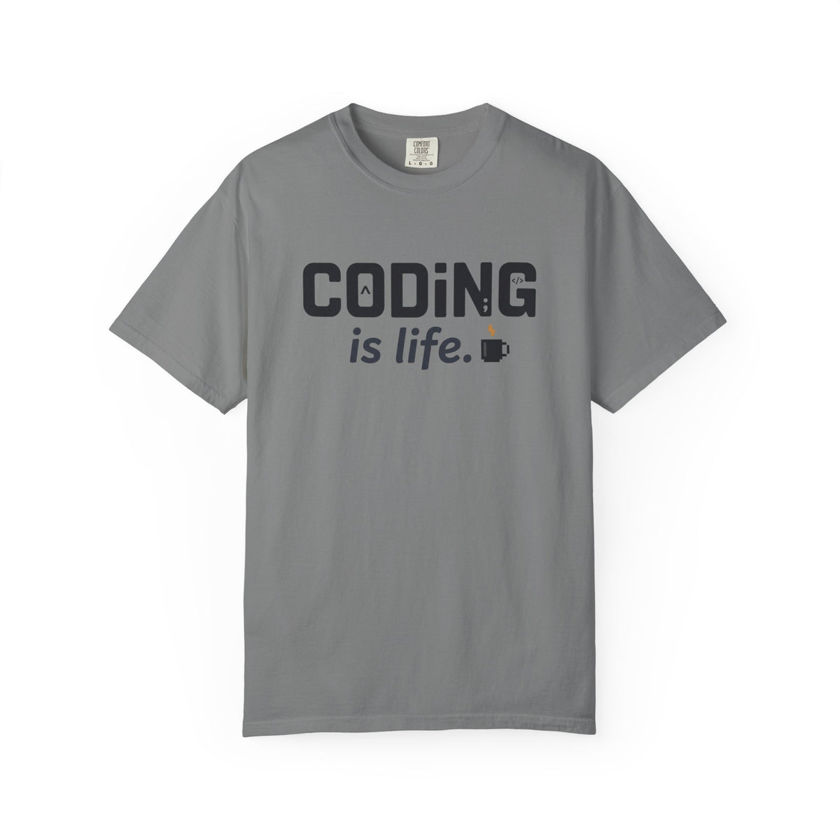Coding Is Life T-Shirt | Programmer & Developer Graphic Tee