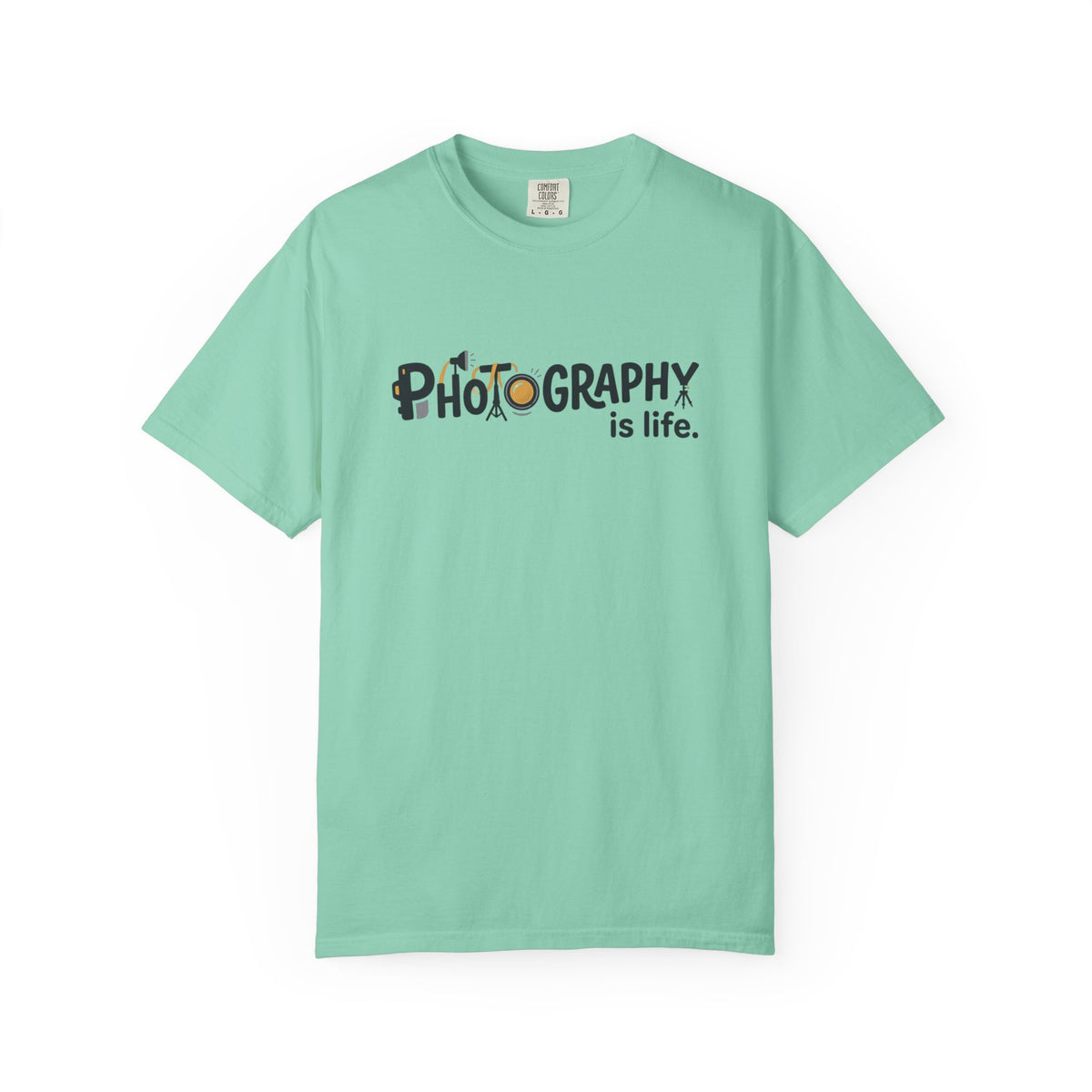 Photography Is Life Illustration T-Shirt | Photography Lover, Photographer Tee