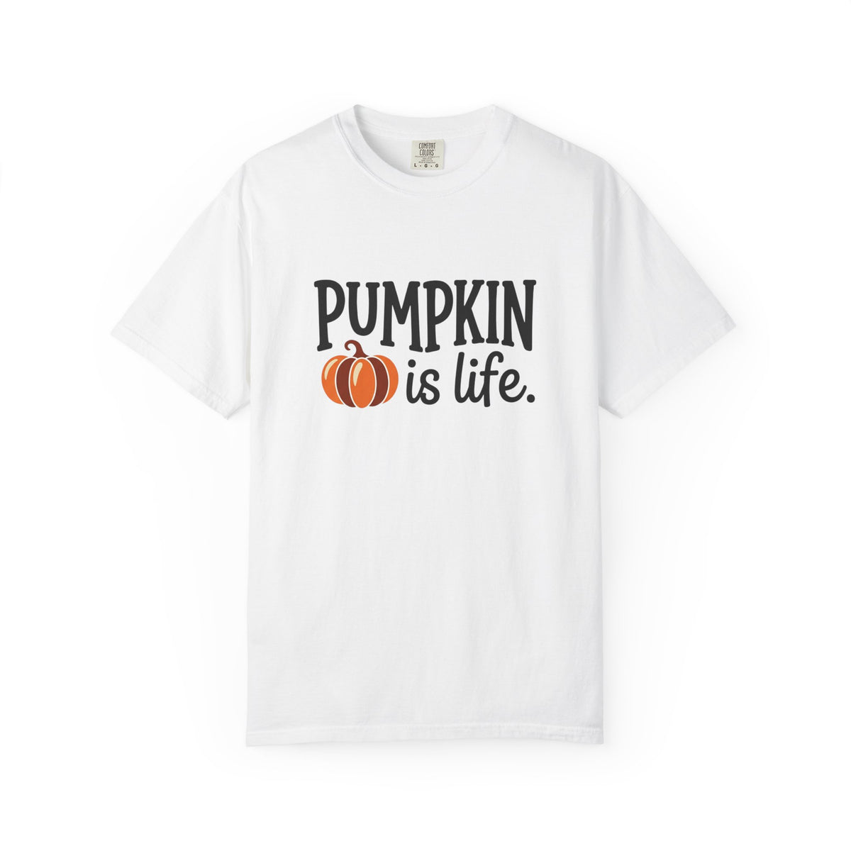 Pumpkin Is Life Illustration T-Shirt | Autumn, Pumpkin Lover Tee