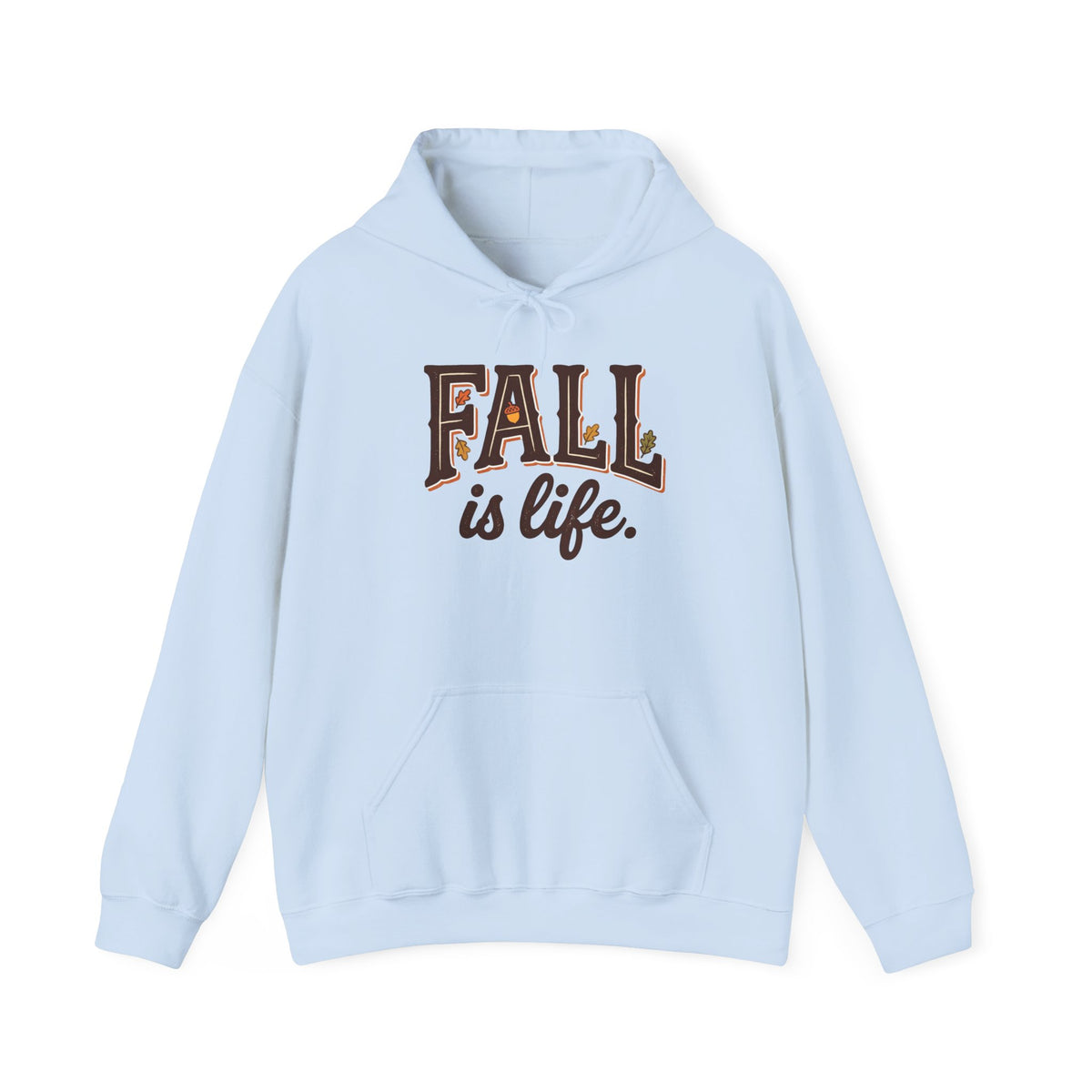 Fall Is Life Graphic Hoodie | Autumn Lover, Cozy Fall Sweatshirt