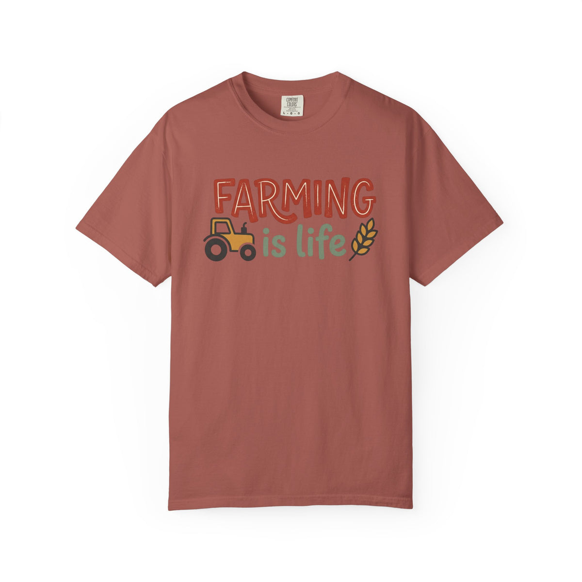 Farming Is Life T-Shirt | Farmer & Agriculture Graphic Tee