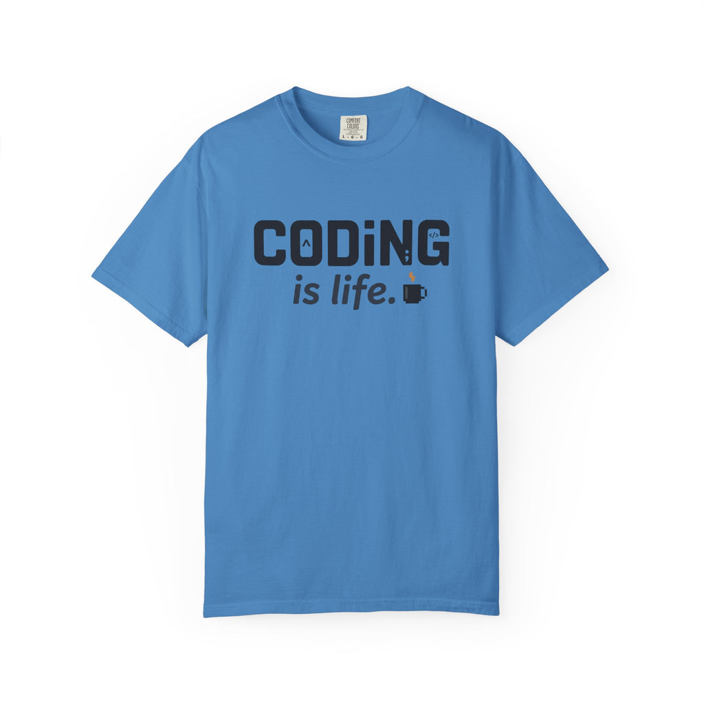Coding Is Life T-Shirt | Programmer & Developer Graphic Tee