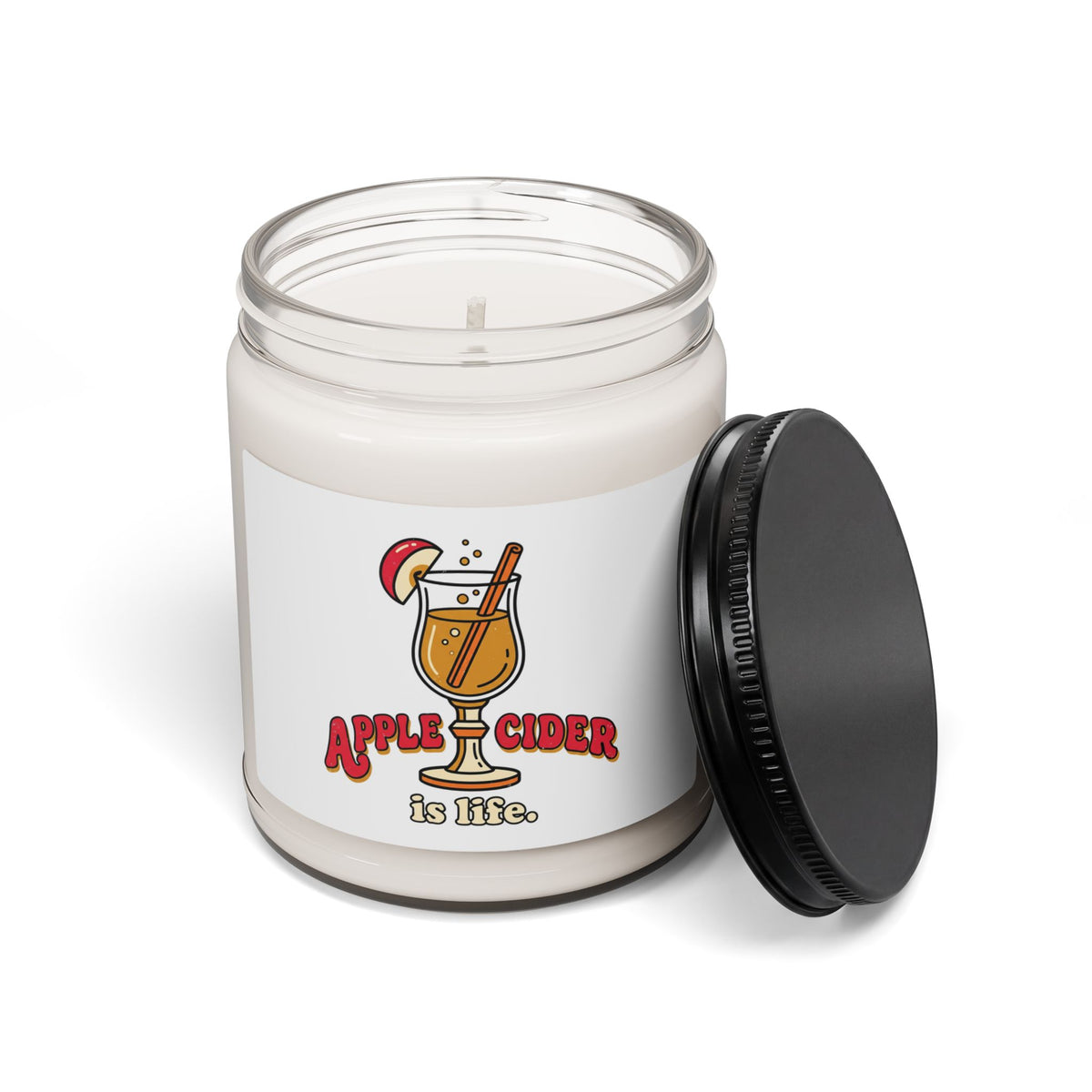 Apple Cider Is Life Scented Candle | Cozy Fall Home Decor, Cider Lover Gift